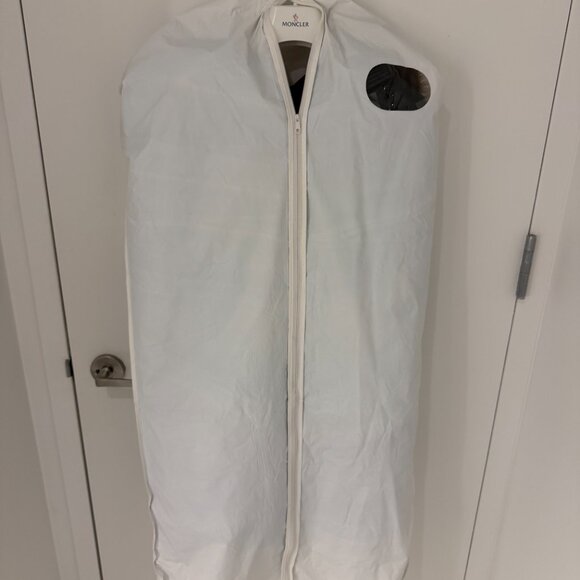 Moncler Black Shiny Puffer with Fur Trim Hood, Size 0 - Picture 10 of 11